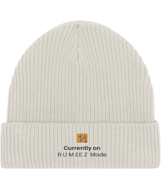RUMEEZ Fisherman Beanie | Embroidered Front